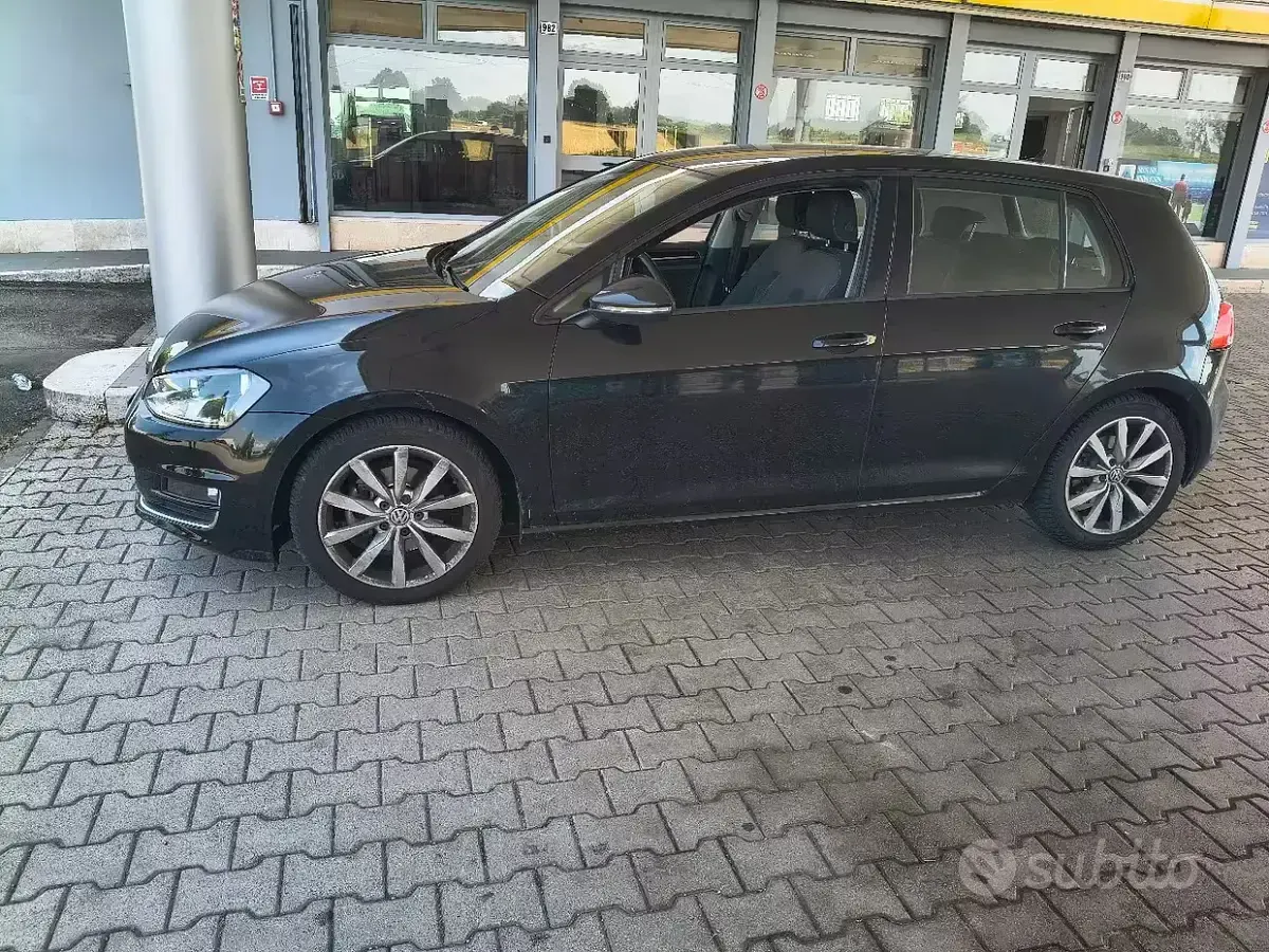 Usata VW Golf VII 150 CV (110 kW) 2013 Nero Berlina