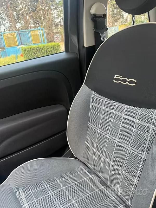 Usata Fiat 500 105 CV (77 kW) 2017 Grigio Berlina