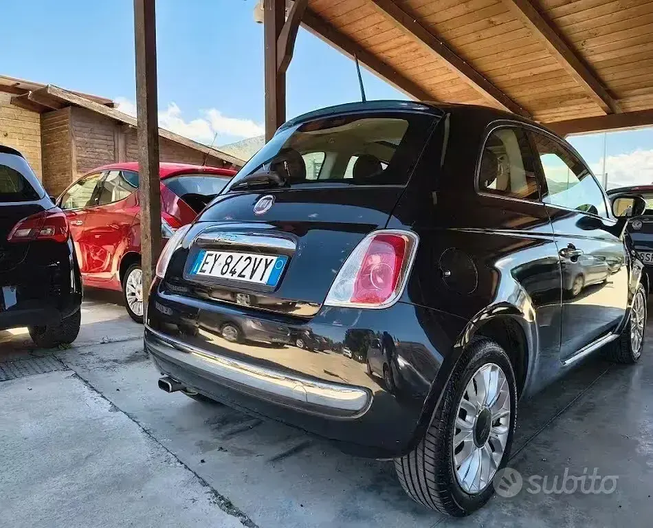 Usata Fiat 500 Lounge 69 CV (50 kW) 2015 Nero Berlina
