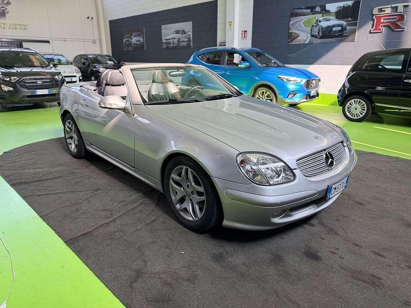 Usata Mercedes SLK200 Edition 163 CV (119 kW) 2004 Argento Cabrio