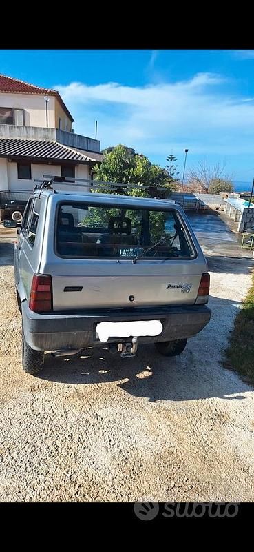 Usata Fiat Panda 4x4 1989 Grigio Utilitaria
