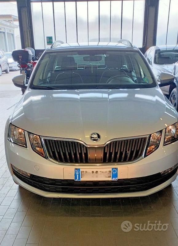 Brugt Skoda Octavia Style 116 HK (85 kW) 2018 Sølv Stationcar