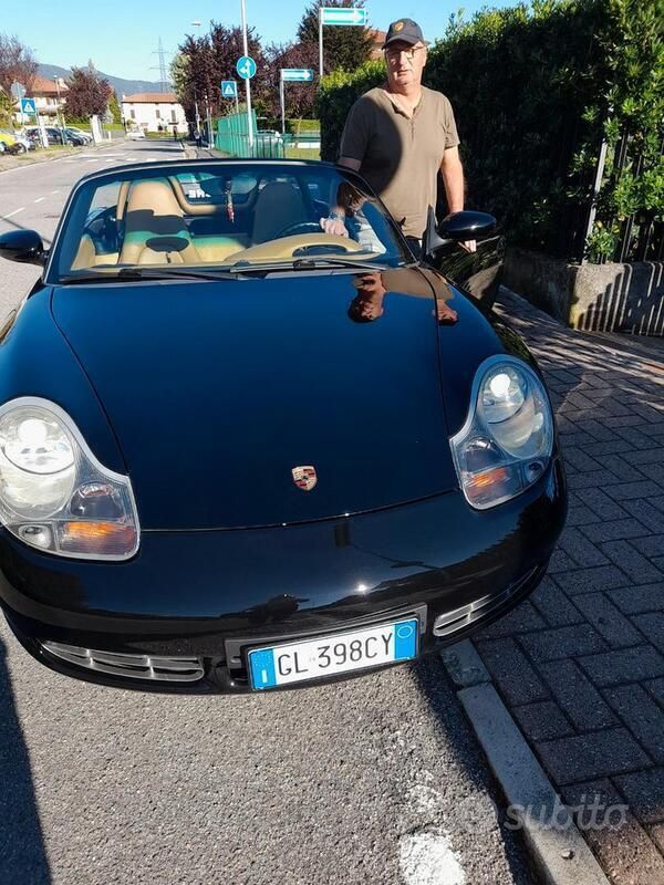 Usata Porsche Boxster 252 CV (185 kW) 2001 Nero Cabrio