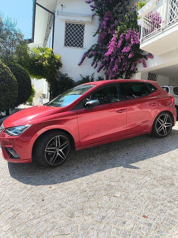 Usata Seat Ibiza FR 150 CV (110 kW) 2018 Rosso Berlina