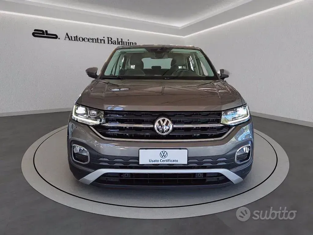 Usata VW T-Cross Advance 116 CV (85 kW) 2019 Grigio SUV