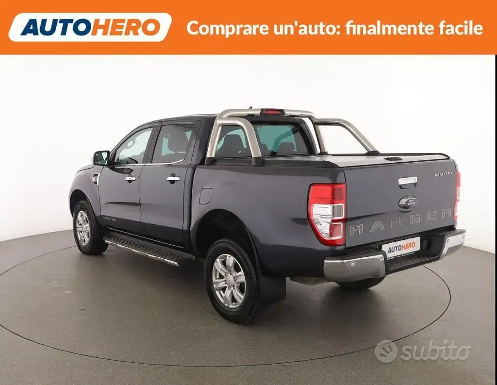 Begagnad Ford Ranger Limited 170 HK (125 kW) 2020 Grå Pickup