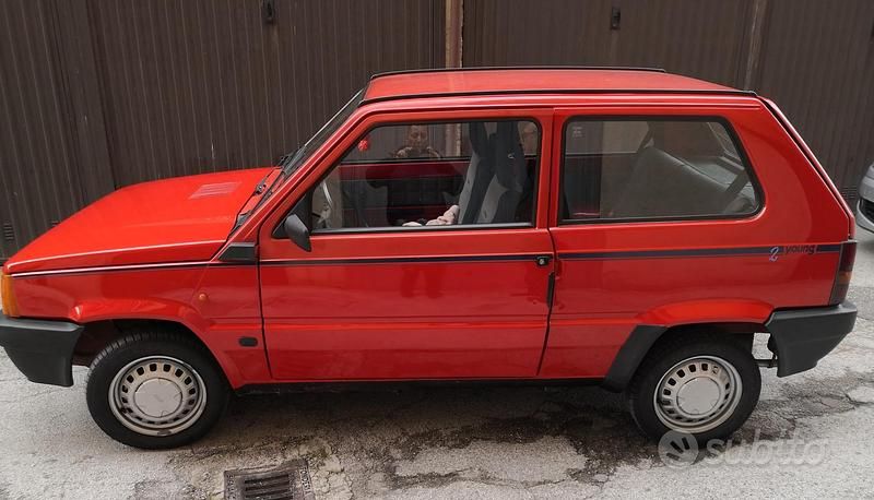 Usata Fiat Panda 1991 Rosso Utilitaria