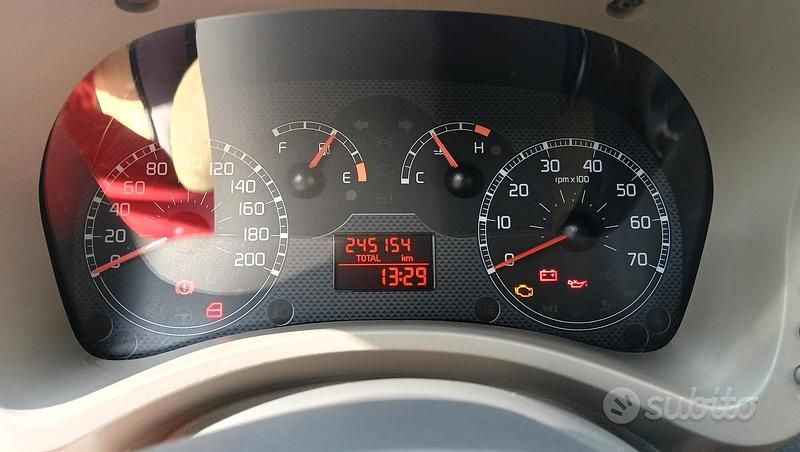 Usata Fiat Panda 60 CV (44 kW) 2003 Giallo Utilitaria