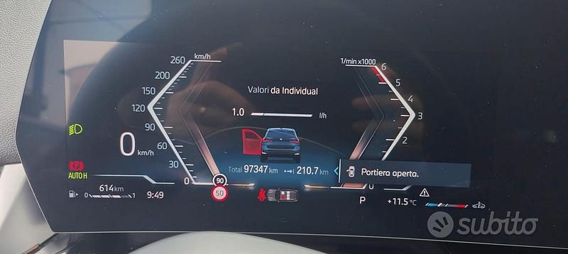 Usata BMW X1 Comfort Edition 150 CV (110 kW) 2022 Blu SUV