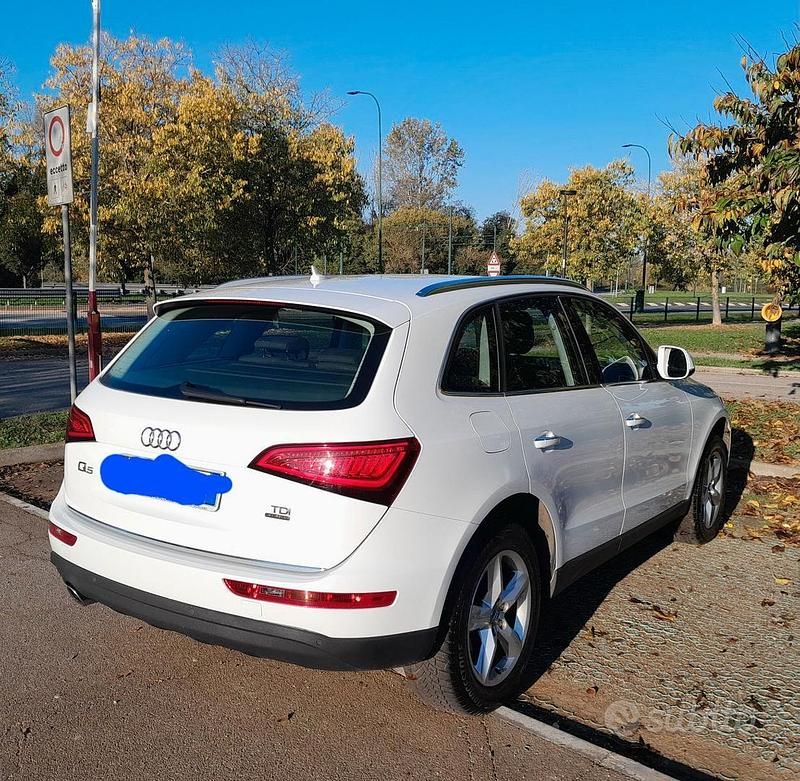 Usata Audi Q5 Advanced Plus 190 CV (139 kW) 2015 Bianco SUV