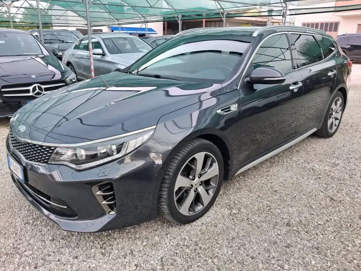 Usata Kia Optima GT-Line 141 CV (103 kW) 2018 Nero Station wagon
