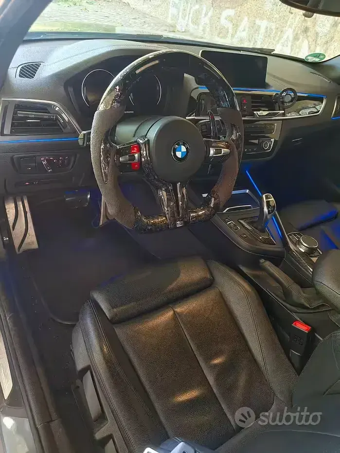 Usata BMW M140 340 CV (250 kW) 2018 Grigio Utilitaria