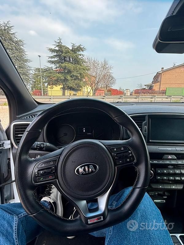 Usata Kia Sportage GT-Line 116 CV (85 kW) 2017 Bianco SUV