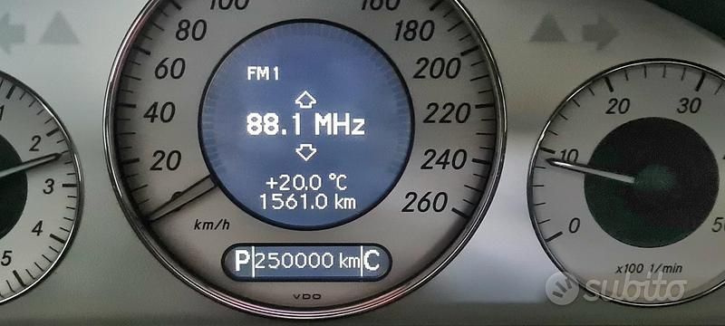 Usata Mercedes E320 2006 Nero Berlina