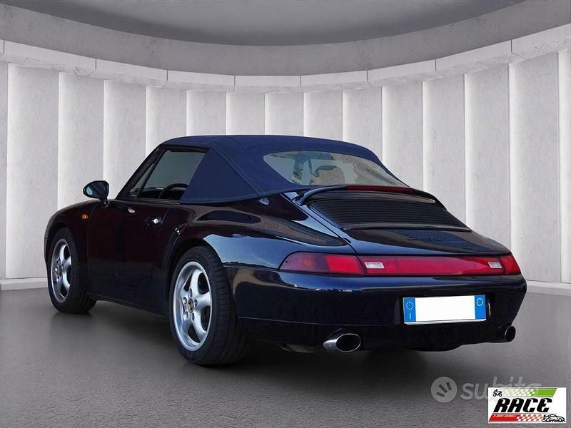 Usata Porsche 911 Carrera Cabriolet 275 CV (202 kW) 1994 Blu Cabrio