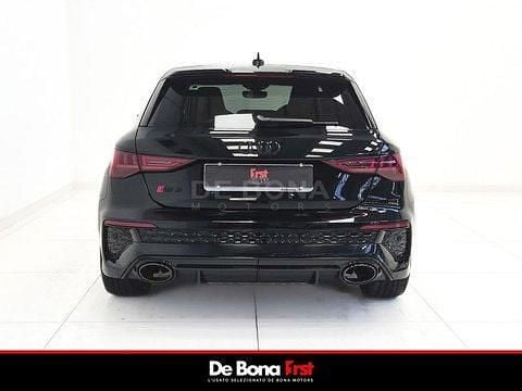 Usata Audi RS3 Sportback Ambiente 400 CV (294 kW) 2022 Nero Utilitaria