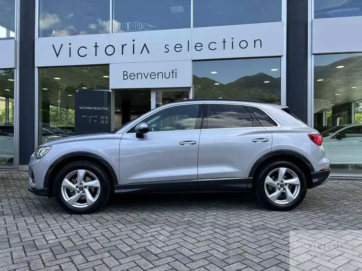 Usata Audi Q3 Advanced 150 CV (110 kW) 2021 Argento SUV