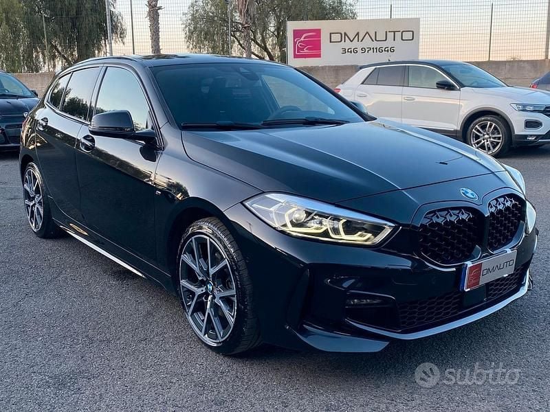 Usata BMW 116 Luxury Line 116 CV (85 kW) 2021 Nero Utilitaria