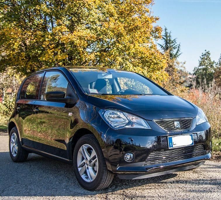 Usata Seat Mii 68 CV (50 kW) 2014 Nero Utilitaria