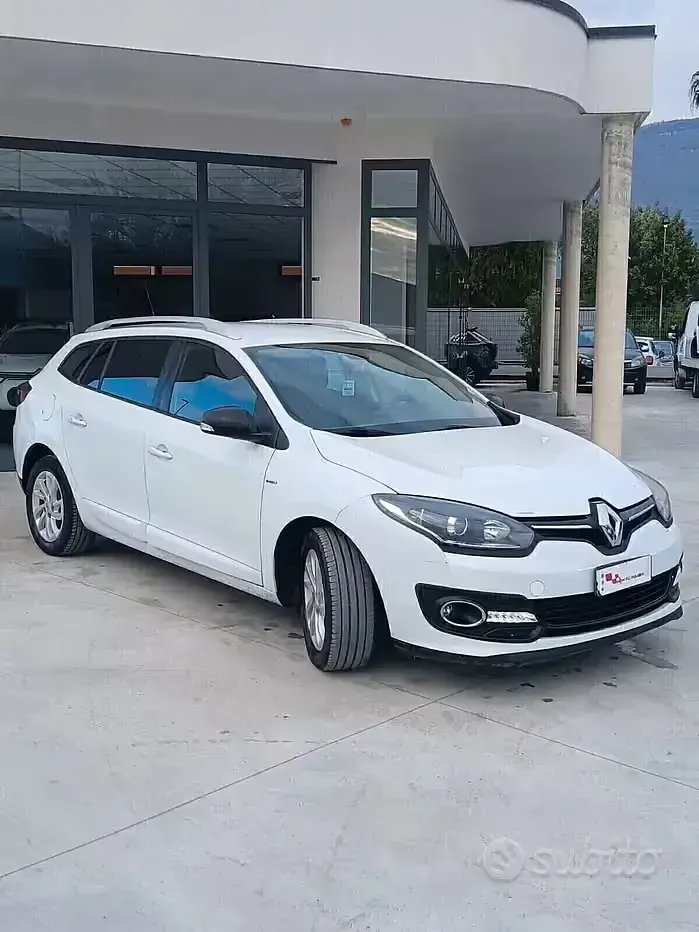 Usata Renault Mégane GrandTour 110 CV (80 kW) 2015 Bianco Station wagon