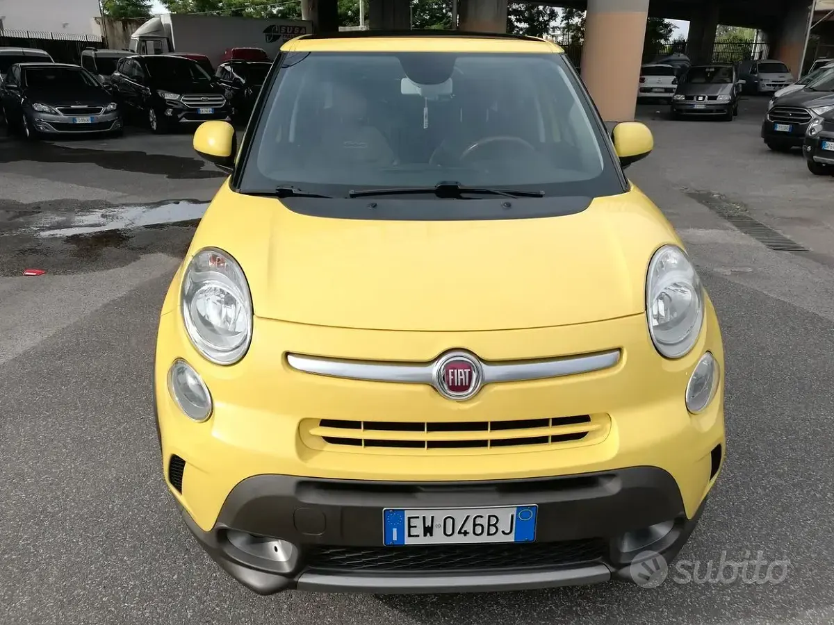 Usata Fiat 500L Trekking 120 CV (88 kW) 2014 Giallo Monovolume