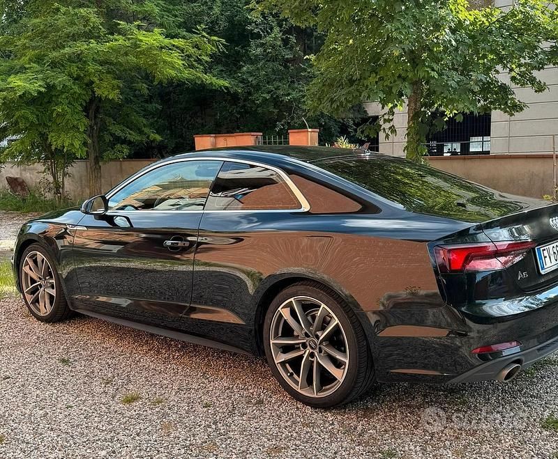 Usata Audi A5 S-Line 190 CV (139 kW) 2019 Nero Coupé