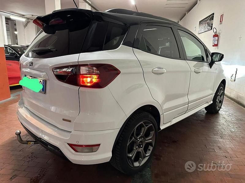 Usata Ford Ecosport ST-Line 125 CV (91 kW) 2018 Bianco SUV