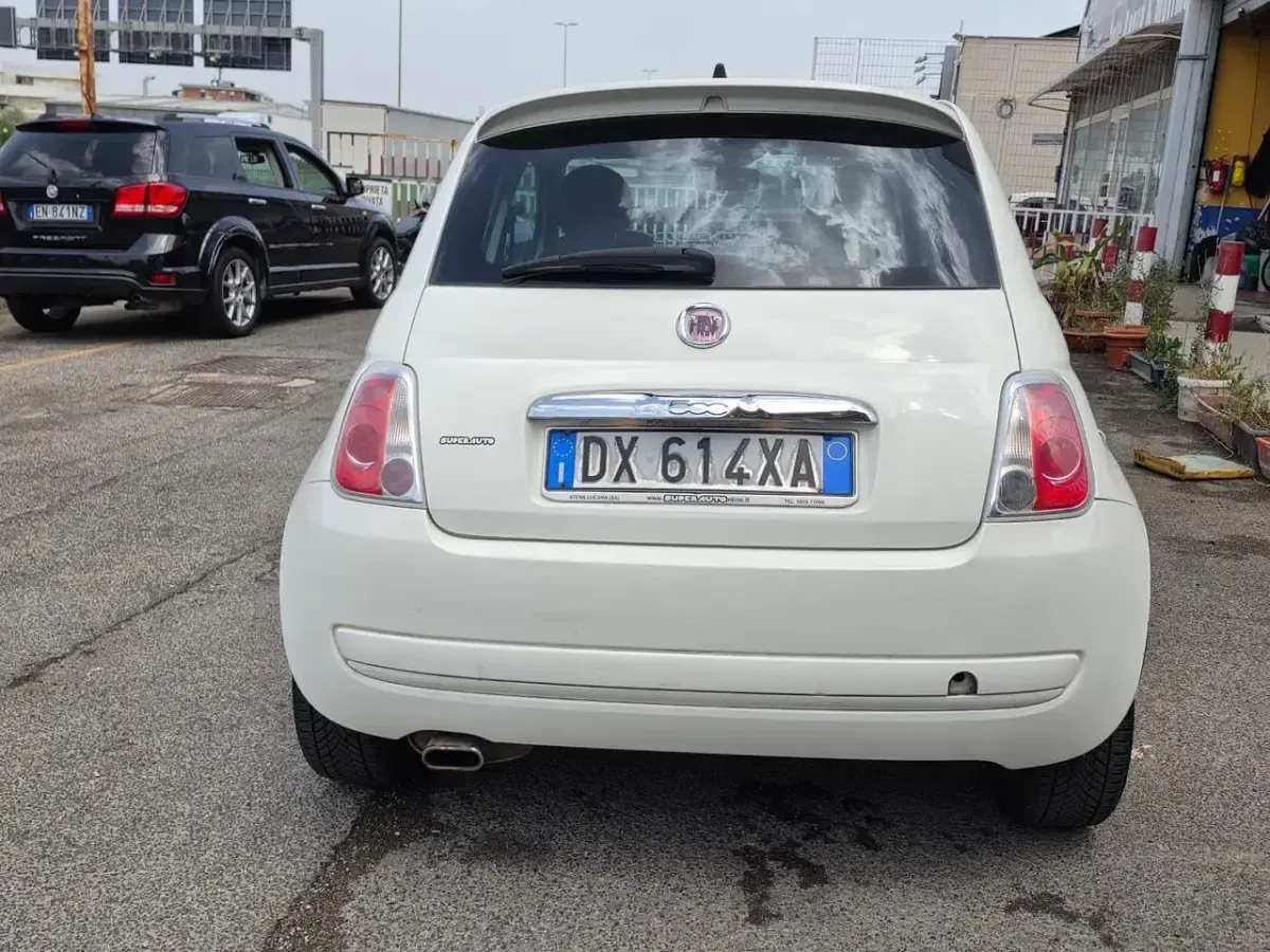Usata Fiat 500 Pop 75 CV (55 kW) 2009 Bianco Cabrio