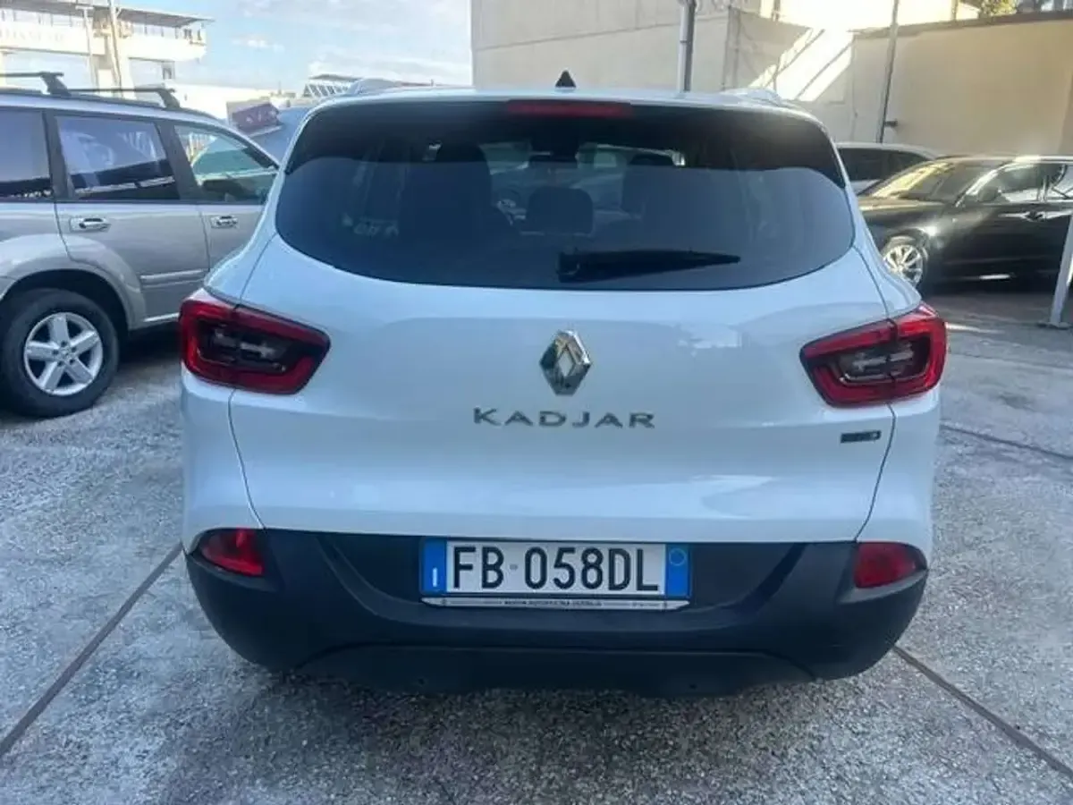 Usata Renault Kadjar Intens 110 CV (80 kW) 2015 Bianco SUV