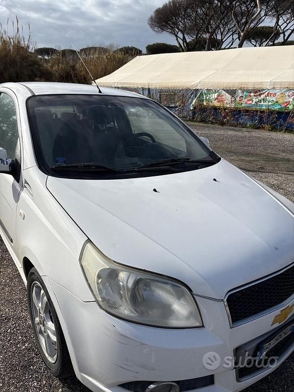 Usata Chevrolet Aveo 2009 Bianco Utilitaria