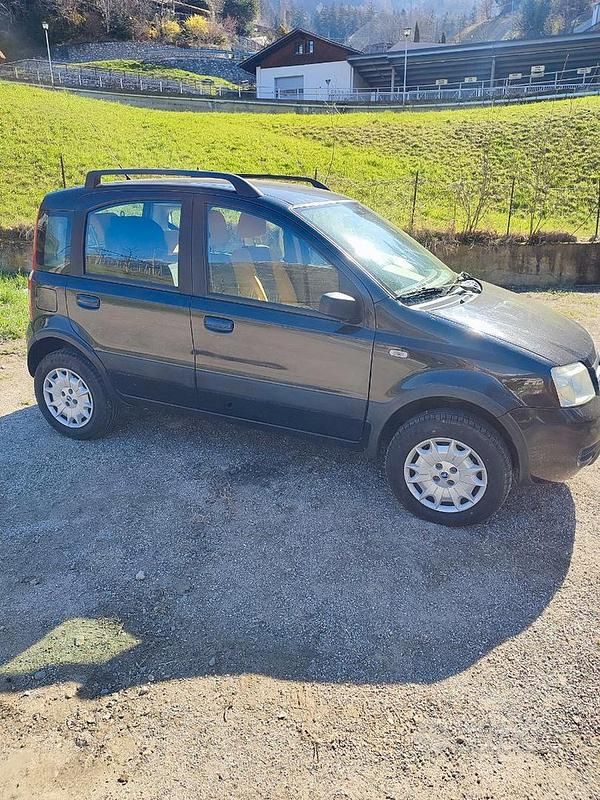 Usata Fiat Panda 4x4 2006 Nero Utilitaria