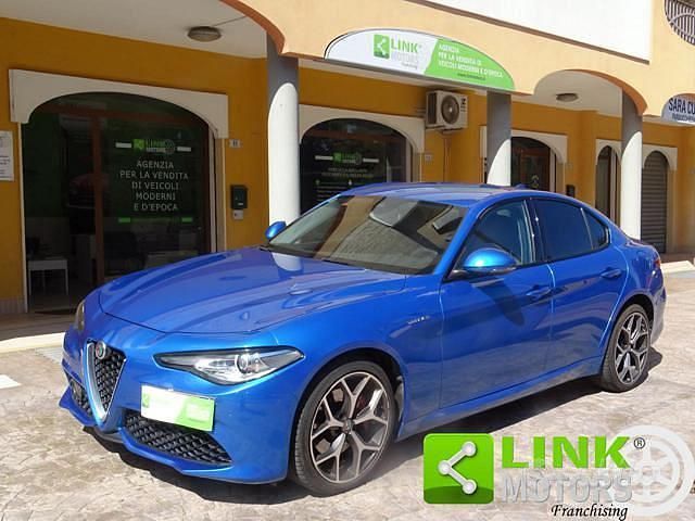 Usata Alfa Romeo Giulia Veloce 210 CV (154 kW) 2019 Blu Berlina