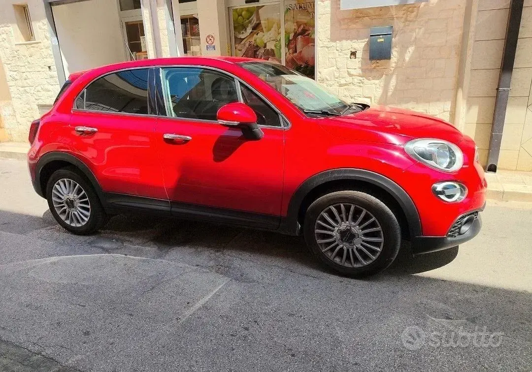 Usata Fiat 500X Sport 95 CV (69 kW) 2021 Rosso SUV