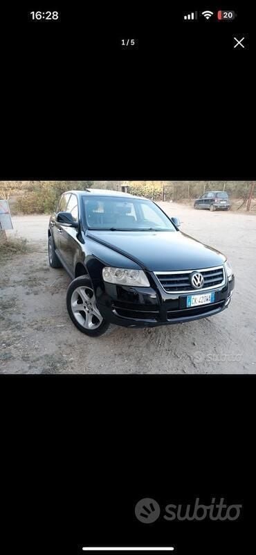 Nero Usata 2003 VW Touareg SUV | 4000 € (Cara) - Immagine 1/3