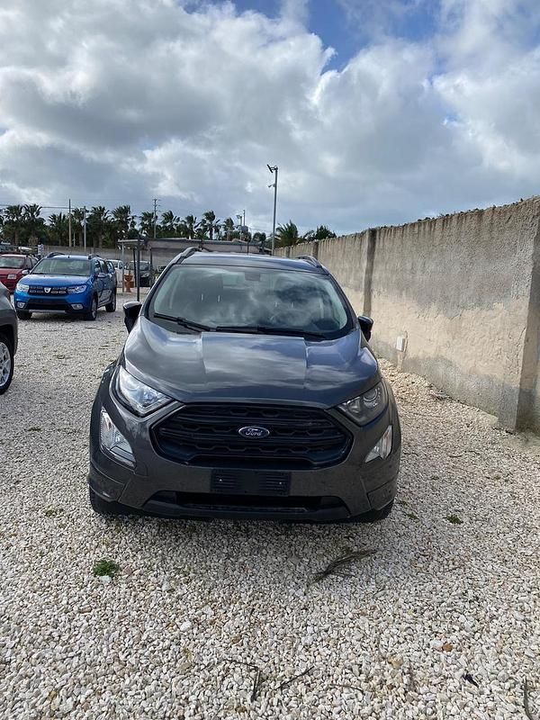 Usata Ford Ecosport ST-Line 100 CV (73 kW) 2018 Grigio SUV