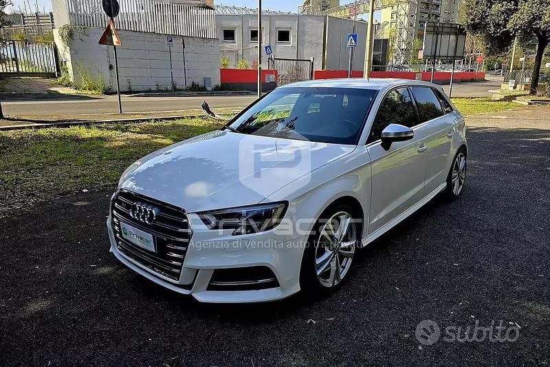 Usata Audi S3 Sportback Comfort 310 CV (228 kW) 2017 Bianco Utilitaria