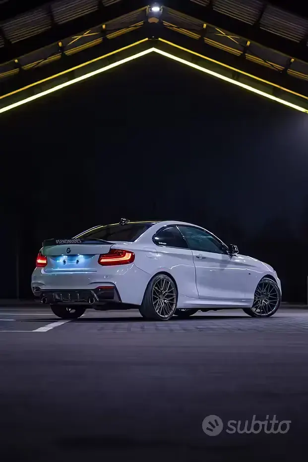 Usata BMW 225 M Sport 224 CV (164 kW) 2016 Bianco Coupé