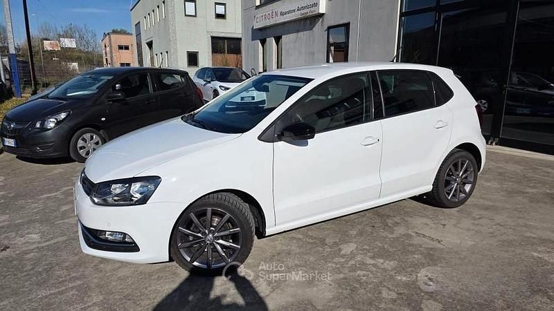 Usata VW Polo Highline 90 CV (66 kW) 2017 Bianco Berlina