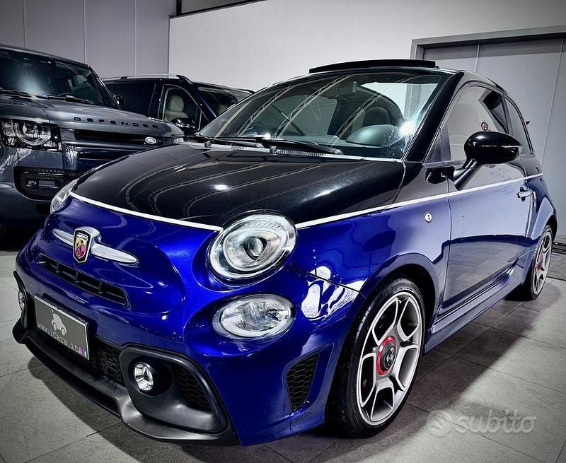 Usata Abarth 595C 145 CV (106 kW) 2018 Blu Cabrio