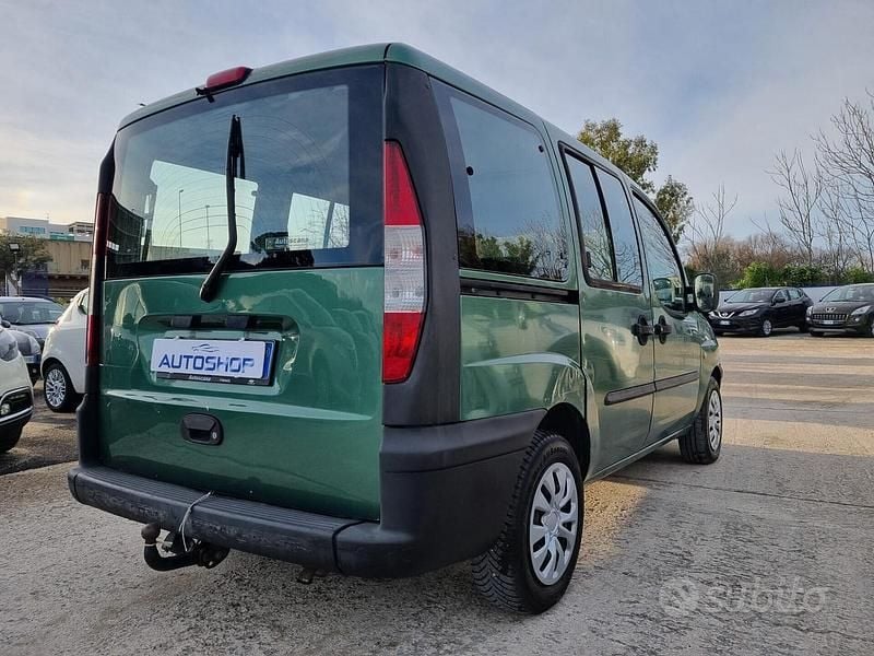 Usata Fiat Doblò 65 CV (47 kW) 2001 Verde Monovolume