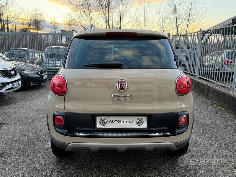 Usata Fiat 500L Trekking 105 CV (77 kW) 2013 Grigio Monovolume
