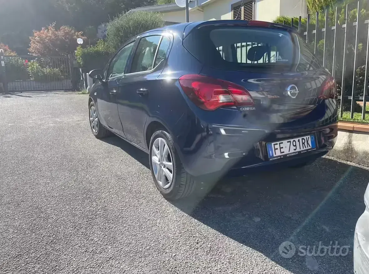 Usata Opel Corsa 69 CV (50 kW) 2016 Blu Utilitaria