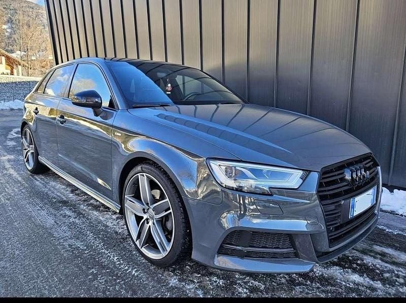 Usata Audi A3 Sport 150 CV (110 kW) 2018 Grigio Berlina
