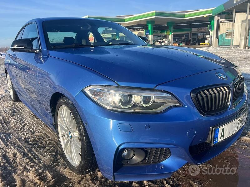 Usata BMW 220 M Sport 2016 Blu Coupé
