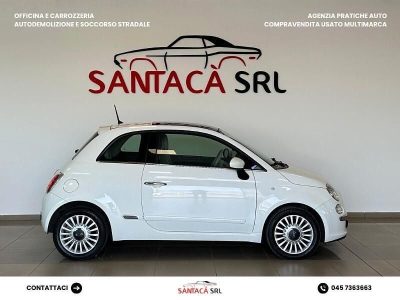 Usata Fiat 500 Lounge 69 CV (50 kW) 2014 Bianco Berlina