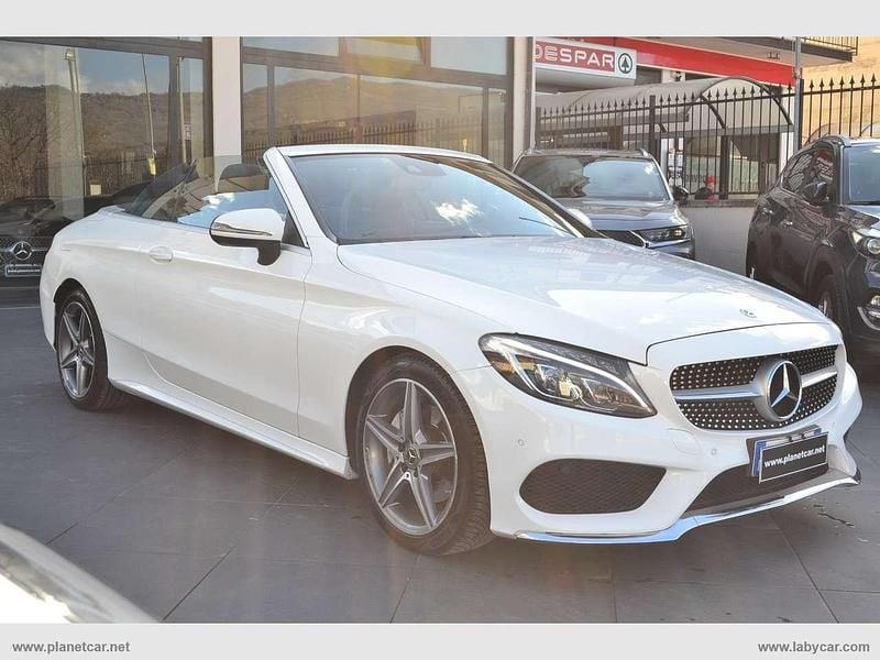 Usata Mercedes C220 Premium 170 CV (125 kW) 2018 Bianco Cabrio