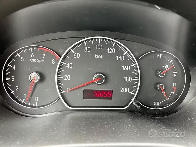 Usata Fiat Sedici Emotion 107 CV (78 kW) 2008 Nero SUV