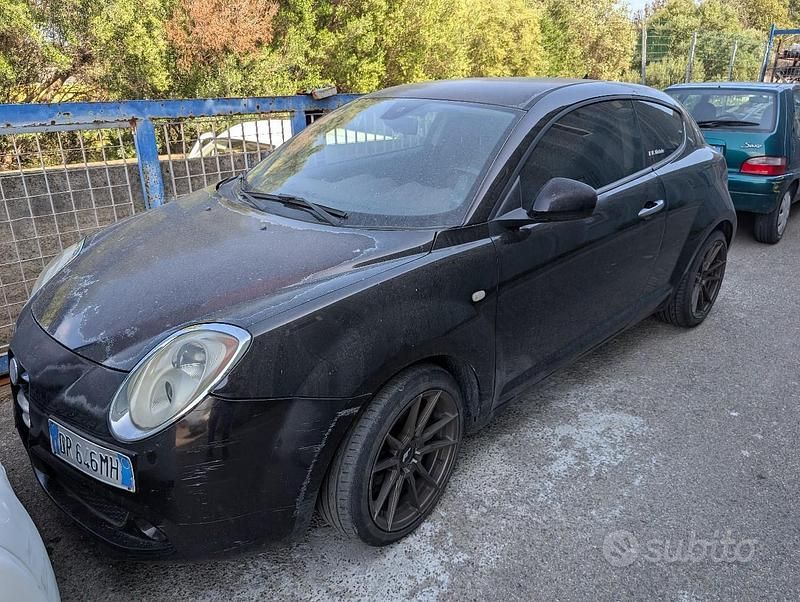 Gebraucht Alfa Romeo MiTo 120 PS (88 kW) 2008 Schwarz Kleinwagen