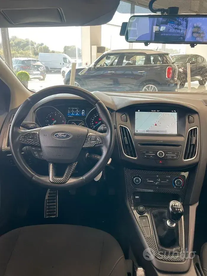 Usata Ford Focus Titanium 120 CV (88 kW) 2018 Bianco Station wagon