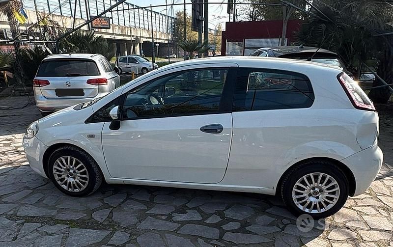 Usata Fiat Punto 75 CV (55 kW) 2013 Bianco Berlina